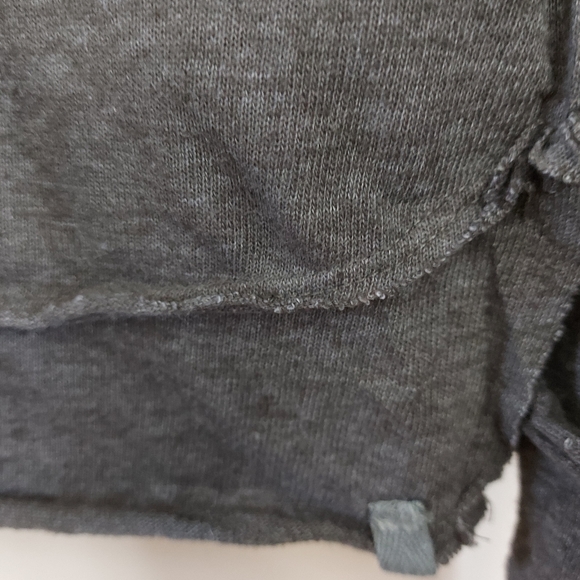We the Free Free People turtleneck with exposed seams Gray Size Small - Picture 4 of 8